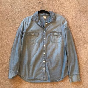 JCrew Chambray Button down
